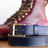 Wickett & Craig Heritage Belt - Cobalt