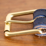 Wickett & Craig Heritage Belt - Cobalt