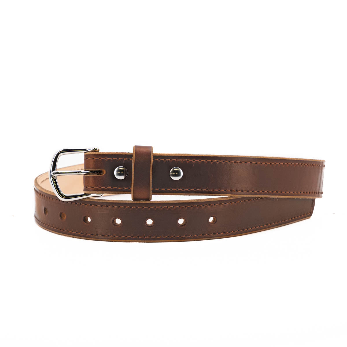 Women's Heritage Belt-Nickel-British Tan CXL