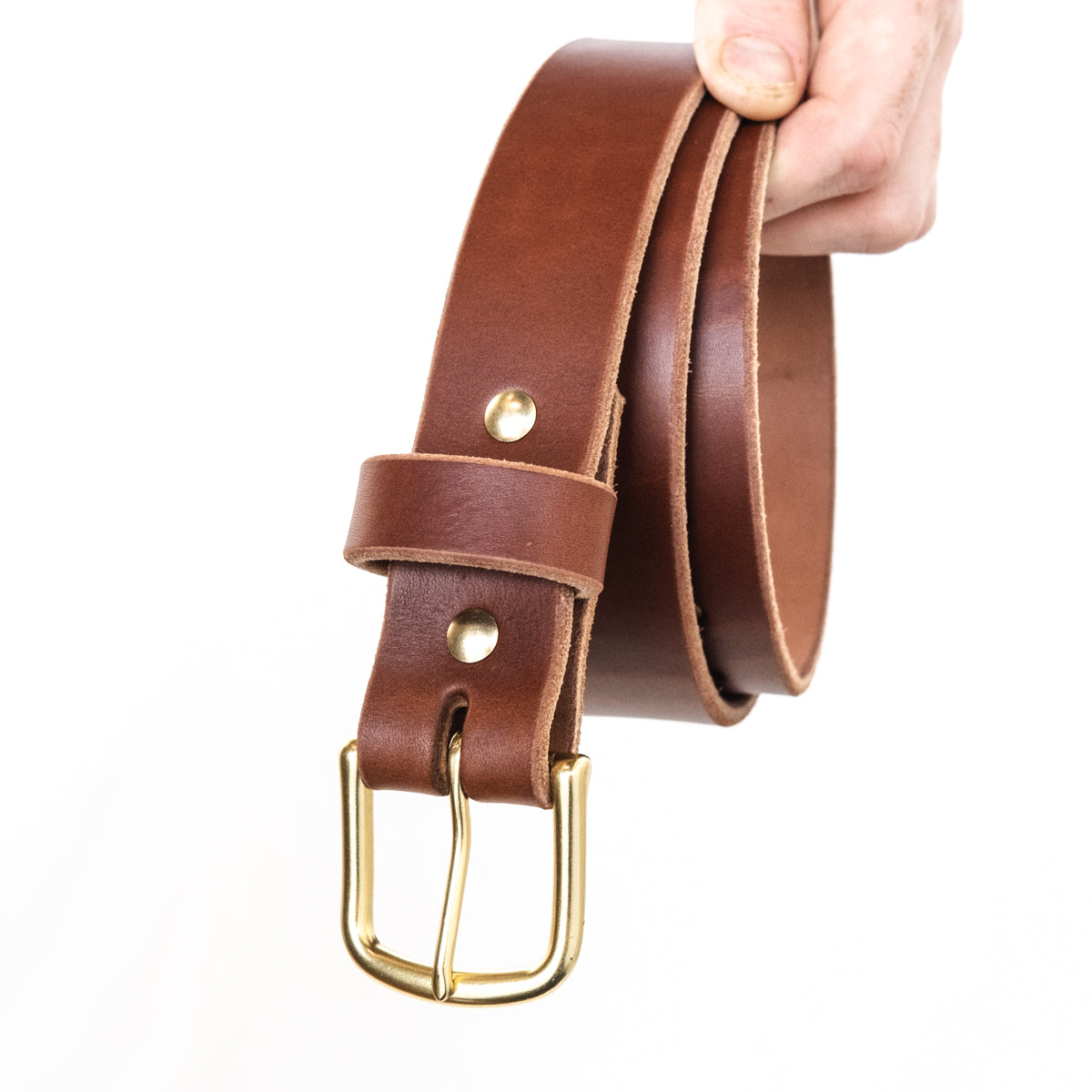 Heritage 1 1/2" Casual Belt - Medium Brown 12-14oz