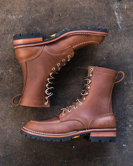 Moc toe lug 1964 brown