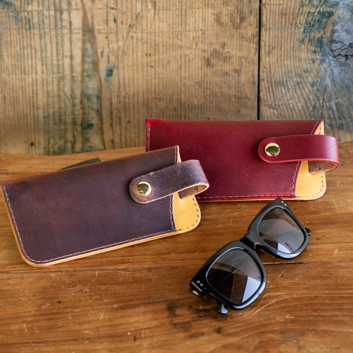 バイクウェア・装備 Basket pattern leather sunglasses case nicks_sunglasses_case-10.jpg?v