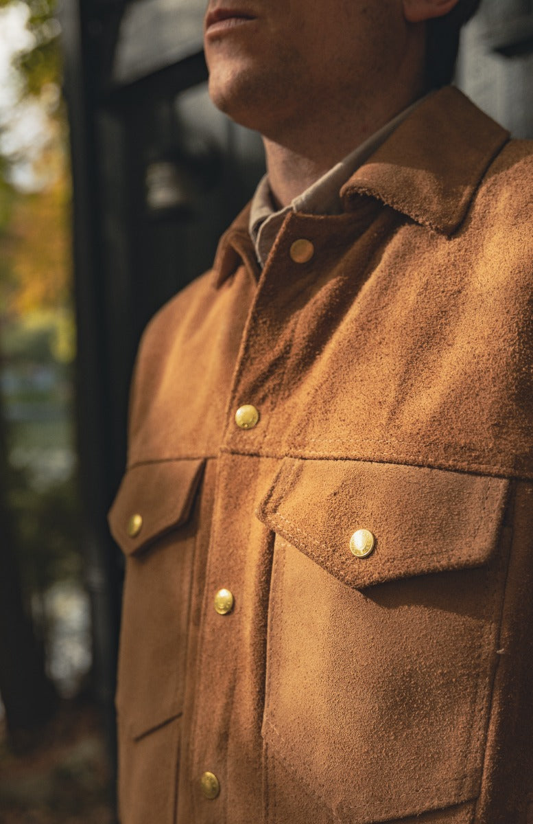 Nicks x Heat Straps Leather Patriot Type 3 Jacket