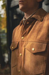 Nicks x Heat Straps Leather Patriot Type 3 Jacket