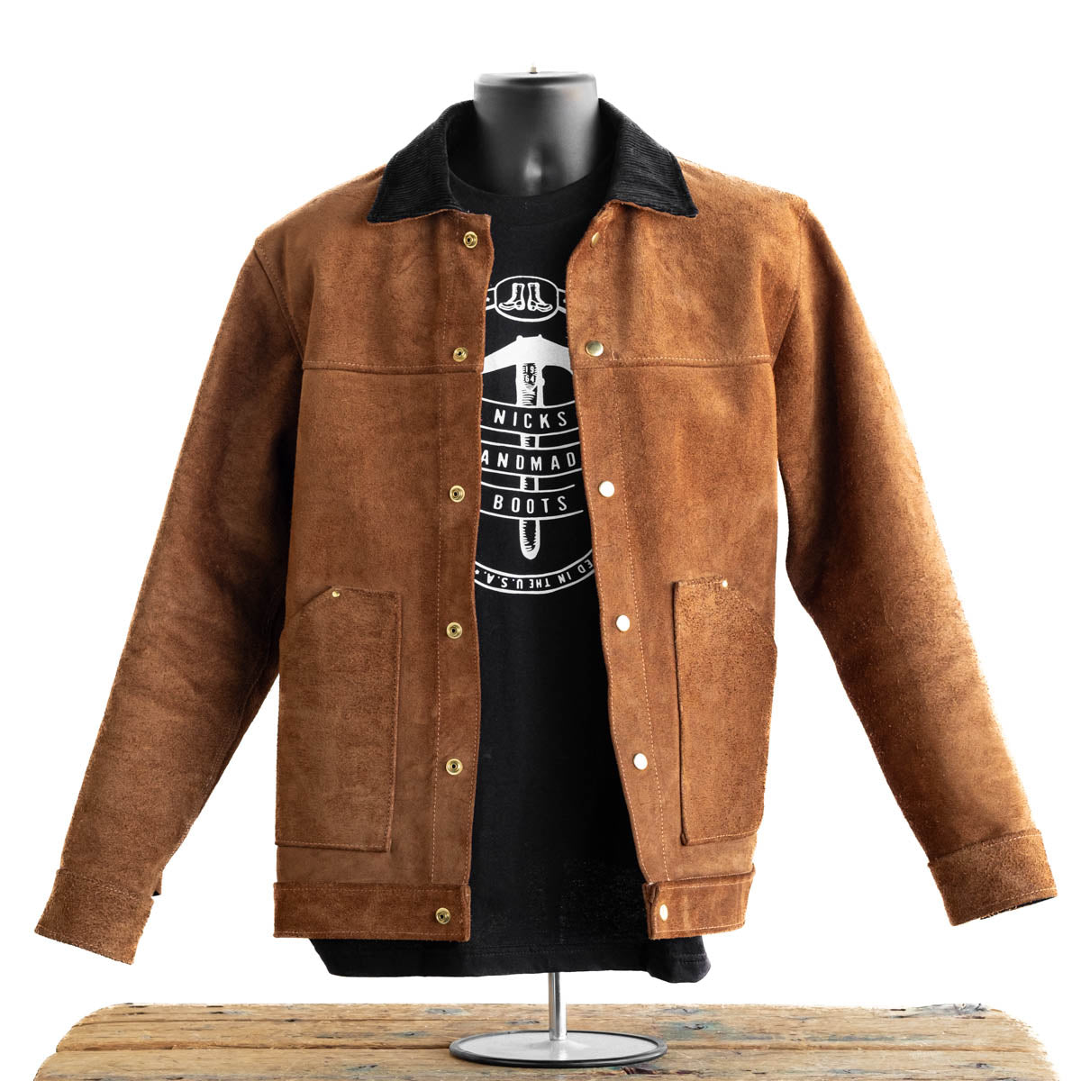 Time is on 【BOA JACKET】 brown size0 Nicks x Heat Straps