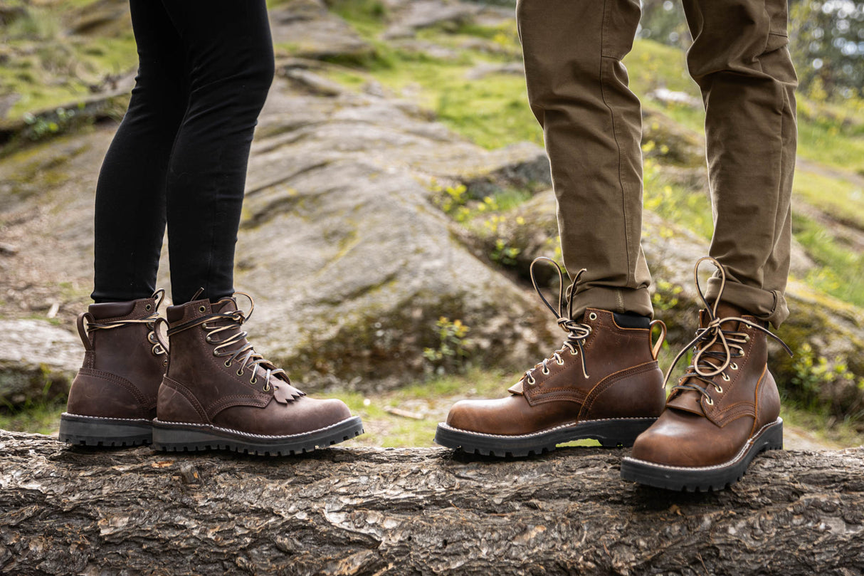 365 Stitchdown boot is being used as a hiking boot. Flexible and lightweight, the boot is great for trails