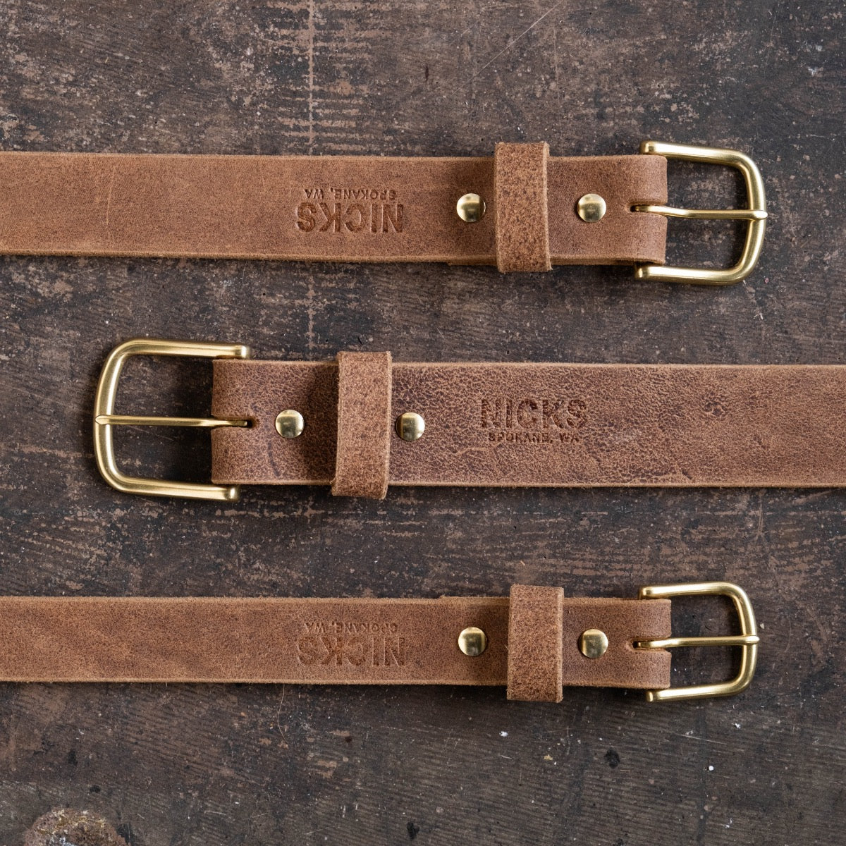 Quick Ship Classic Work Belt - 64 Tan