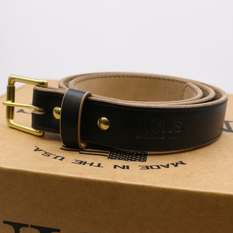 light scuff and scratches on leather.