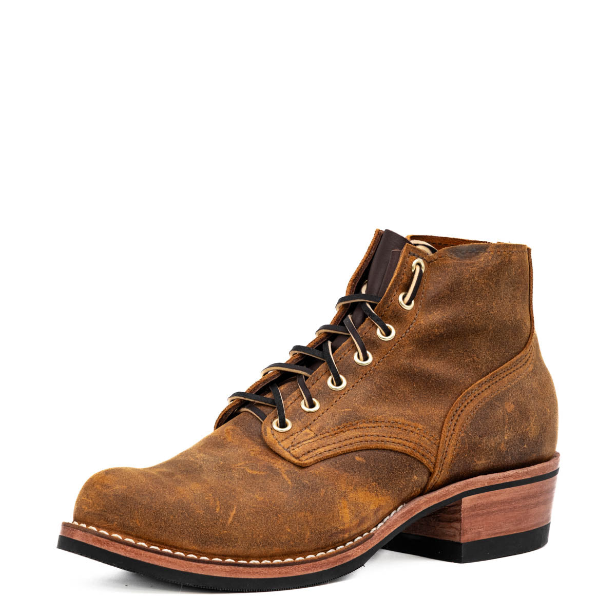 Waxy Commander Suede - Wheat Bark - Overstock Sale