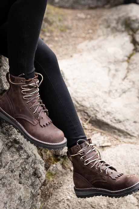 365 Stitchdown boot is being used as a hiking boot. Flexible and lightweight, the boot is great for trails