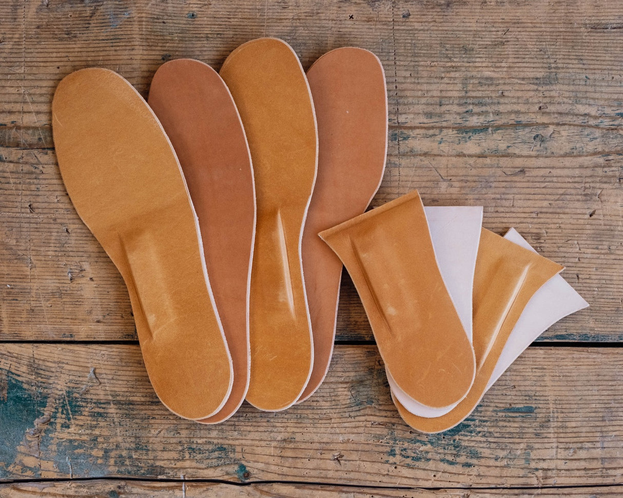 Premium DeltaArch – 100% Veg Tan Full-Length Insole