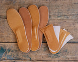 Premium DeltaArch – 100% Veg Tan Full-Length Insole