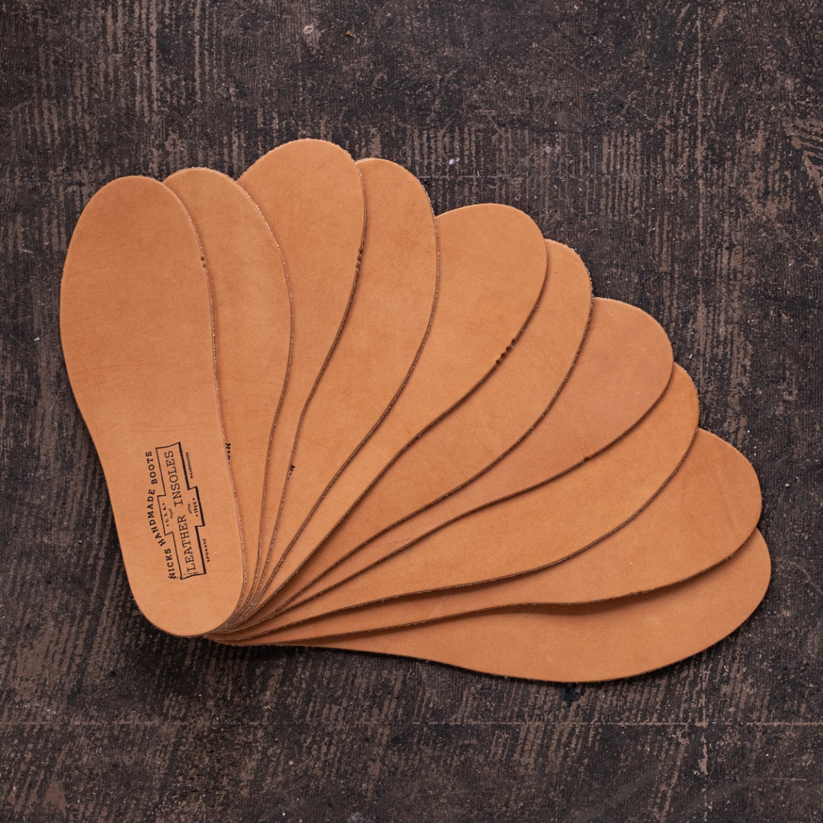 Veg Tan Leather Insoles