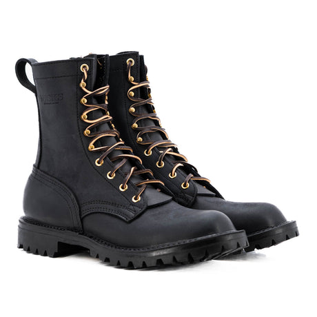 Nicks WaterWork™ with Black Weathershield leather, our most water resistant boot model! Perfect for daily work in all weather environments.