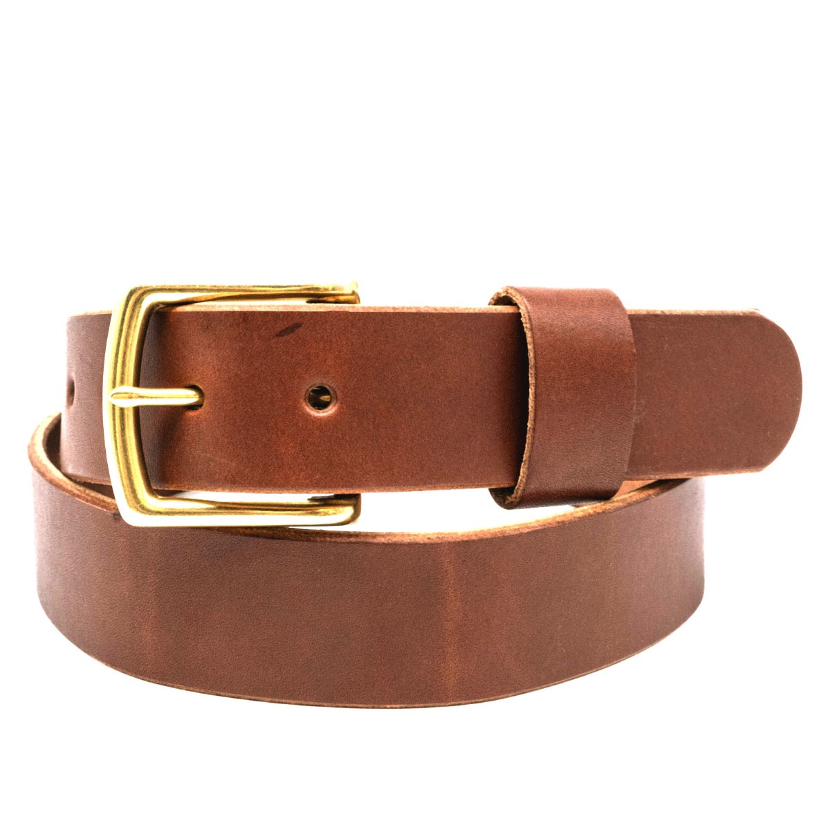 In-Stock Belt / Size 40 / 1.5" / Heavy Duty Work Belt - Medium Brown Wickett & Craig English Bridle