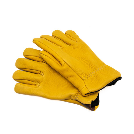 Nicks lined work gloves in gold elk