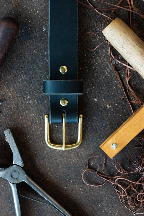 Nicks work belt in black