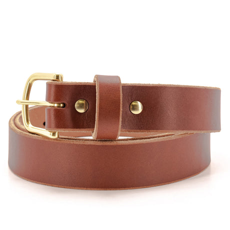 Medium Brown Work Belt